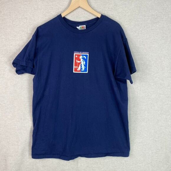 Vintage 90s National Pimp Association Mens Tshirt Size XL Skater Grunge Hip Hop - Picture 1 of 9